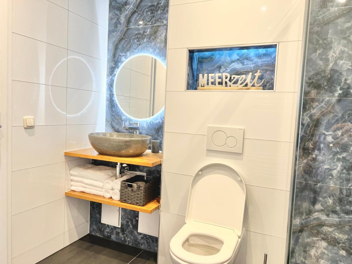 Reriker Perle Mit Sauna - Direkt Am Haffplatz Bagian luar foto